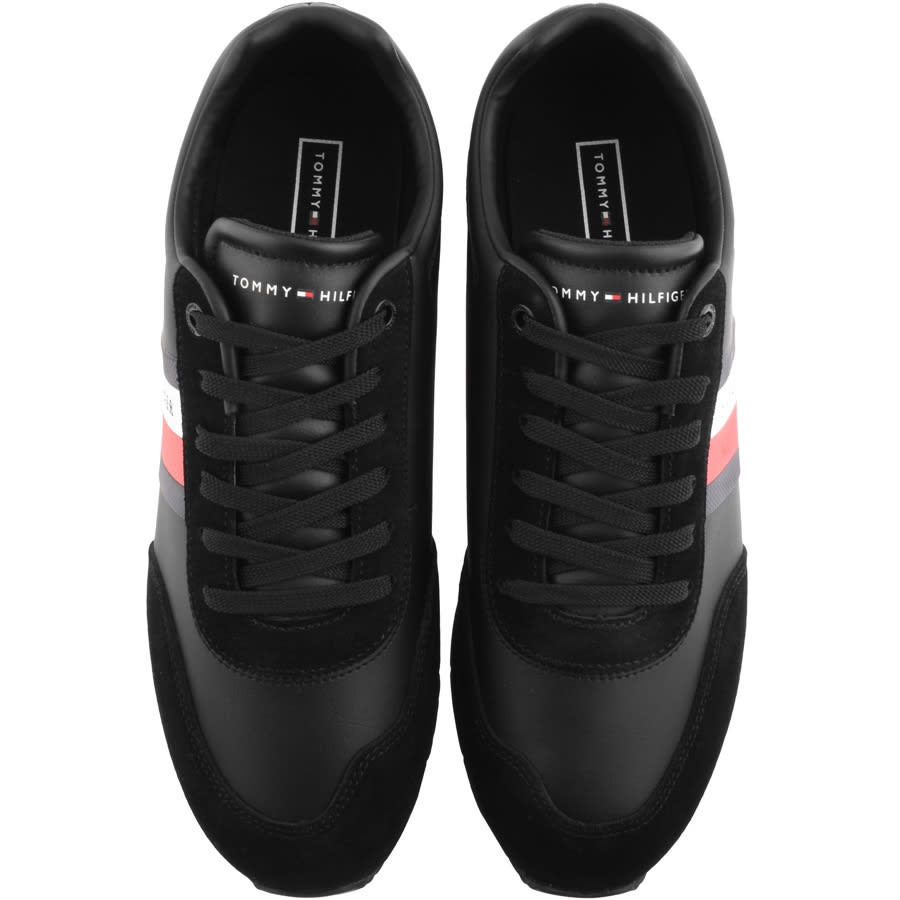 Alternative Image for ProductTommy Hilfiger Corporate Runner Trainers Black3